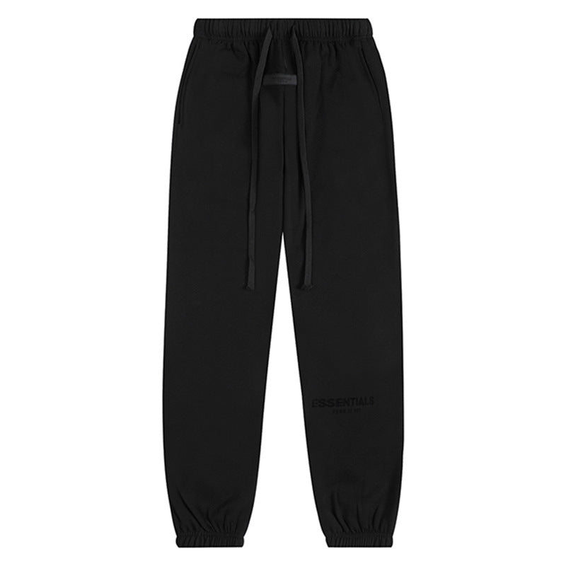 hoodie and cuffed pants